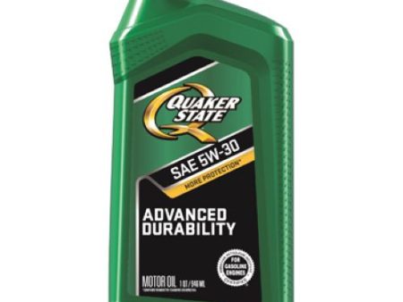 Quaker State 550035180 1 Quart Bottle of 5W30 Motor Oil - Quantity of 6 Supply