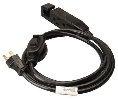 Master Electrician 04005ME 6  16 3 SJTW  Black Indoor Extension Cords With Inline On Off Switch - Quantity of 12 on Sale