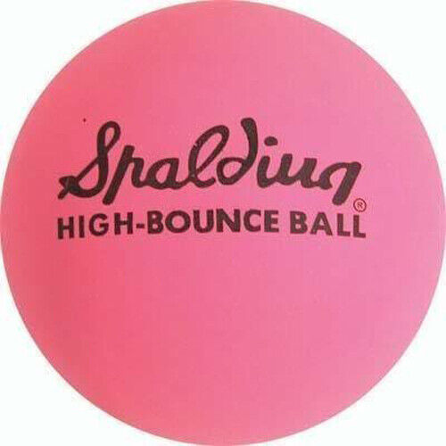 Spalding 51-153 Small Pink High Bounce Balls Stoop Ball Stickball Hit Penny - Quantity of 24 Online Hot Sale