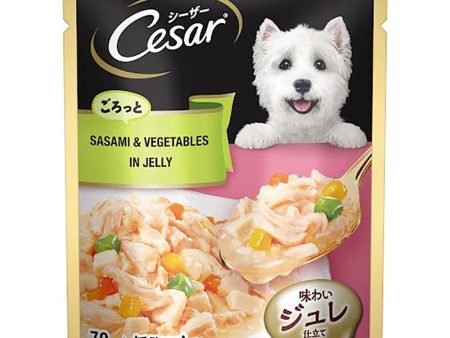 Cesar Sasami & Vegetable In Jelly For Cheap