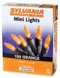 Sylvania V34700-88 100 Light Count Orange Mini Light Halloween Set - Quantity of 4 on Sale