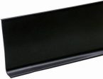 M D Bldg. 75457 4  x 120  Black Vinyl Wall Base Cove Moulding in Bulk Roll - Quantity of 1 Discount