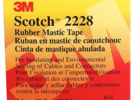 3M Company 50727-BA-5 1  x 10  Roll Of Professional Grade Electrical Rubber Mastic Tape - Quantity of 1 Fashion