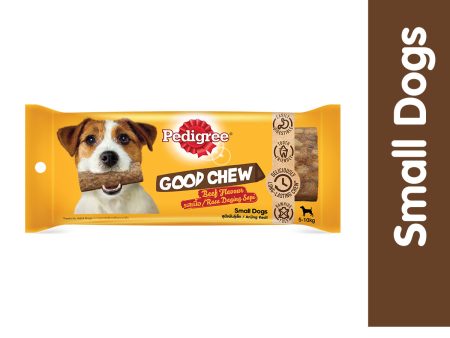 PEDIGREE® GOOD CHEW™ Dog Treat Adult Beef Small Dog on Sale