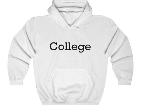 College Unisex Heavy Blend™ Hooded Sweatshirt on Sale