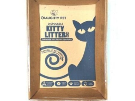 Naughty Pet Kitty Litter Recycled Paper Pellets Supply