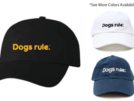 Dogs rule. ™ Relaxed Fit Cap Discount