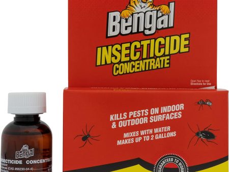 Bengal 33100 2 oz Concentrated Roach Flea Tick Ant Spider Insecticide - Quantity of 6 Sale