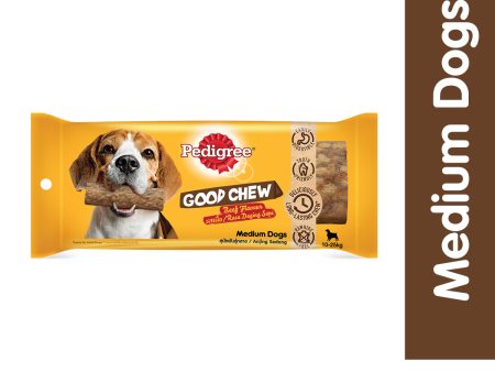 PEDIGREE® GOOD CHEW™ Dog Treat Adult Beef Medium Dog Online