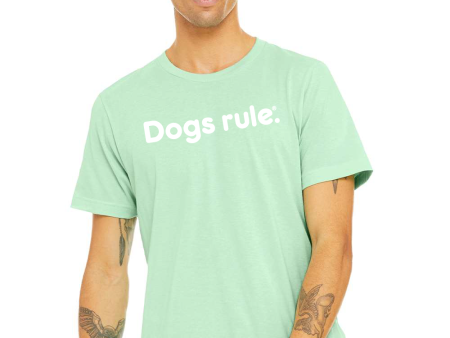 Dogs rule. ™ Classic Mint T-Shirt Online now