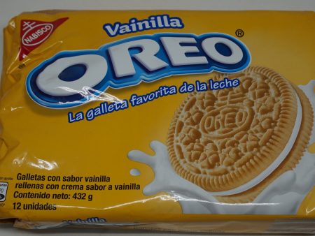 GALLETA OREO GOLDEN VAINILLA 432GR For Sale