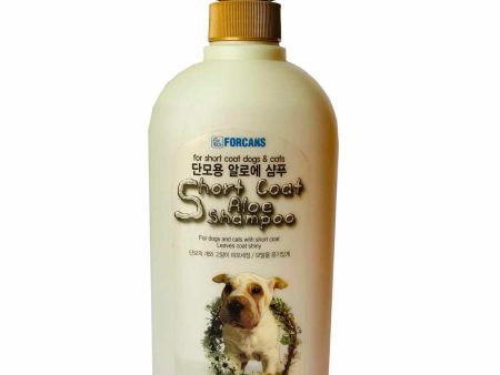 Forcans Short coat Aloe shampoo 750 ml on Sale