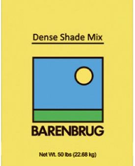 Barenbrug 83650 50 LB Bag of Dense Shade Grass Seed Mix - Quantity of 1 For Discount