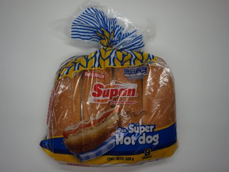 SUPAN SUPER HOT DOG 600GR X 8UN on Sale