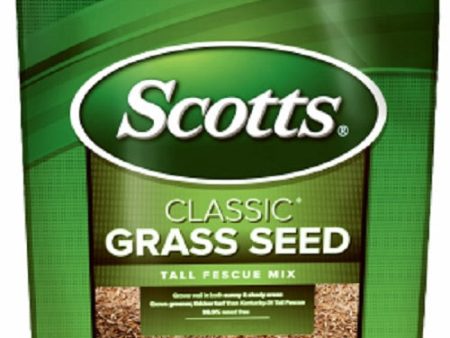 Scotts 17325 7 LB Bag Of Classic Grass Seed Tall Fescue Mix - Quantity of 1 bag Sale