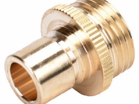 Zhejiang 30022 Solid Brass Male Garden Hose Quick Connects - Quantity of 6 For Sale