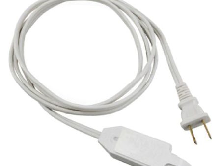 Master Electrician 09412ME 9  Foot 16 2 SPT-2 White Vinyl Cube Tap Extension Cord - Quantity of 3 on Sale