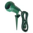 KAB GL-005 Master Electrician Green Outdoor Floodlight Holder With 6  Cord - Quantity of 1 Sale