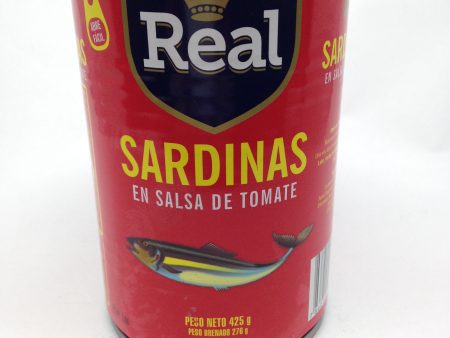 SARDINA REAL SALSA TOMATE OVAL 425 GR Online