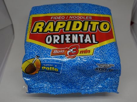 FIDEO CHINO ORIENTAL RAPIDITO POLLO 500 GR Fashion