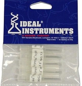 Ideal Instruments 9326 5 packs 16 gauge x 1  Poly Hub Livestock Needles - Quantity of 24 For Discount