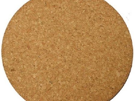 Midwest Air CM12 12  Round Cork Floor   Pot Protector Cork Saucer Mat - Quantity of 4 For Cheap