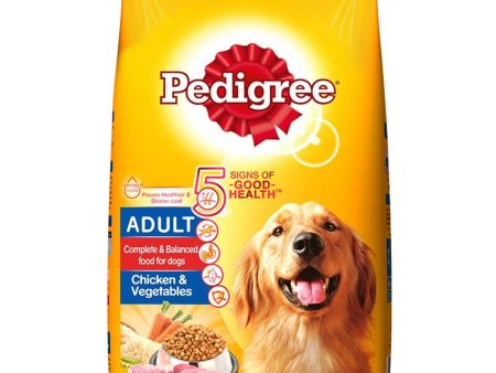 Pedigree Chicken and Vegetables Dry Dog Food 2.8 kg Online now