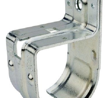 National N100-006 DP5420BC Single Round Barn Door Rail Support Brackets - Quantity of 2 on Sale