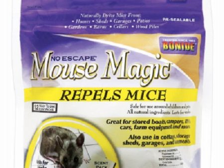 Bonide 866 12-Count Pack Of Mouse Magic Natural Non Toxic Mouse Repellent Scent Packs - Quantity of 1 Online Hot Sale