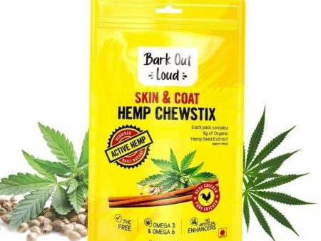 Bark Out Loud - Hemp Chewstix Skin & Coat Cheap