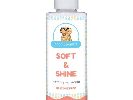 Papa Pawsome Soft & Shine Detangling Fur Serum For Dog 50ml on Sale