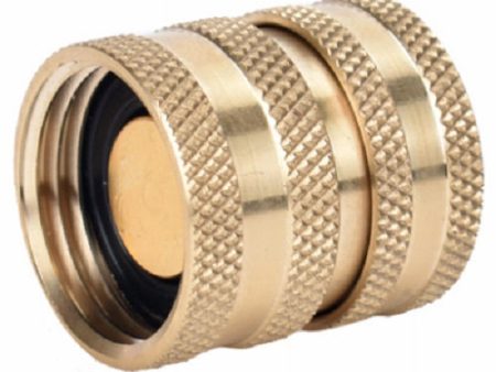 Zhejiang 30021 Solid Brass Female Garden Hose Quick Connector - Quantity of 4 Discount