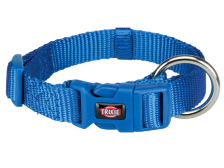 Trixie Premium Collar, L - XL (40-65cms 25mm), Royal Blue Cheap