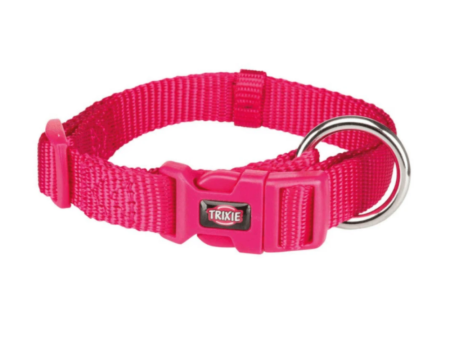 Trixie Premium Collar, L - XL (40-65cms 25mm), Fuchsia on Sale