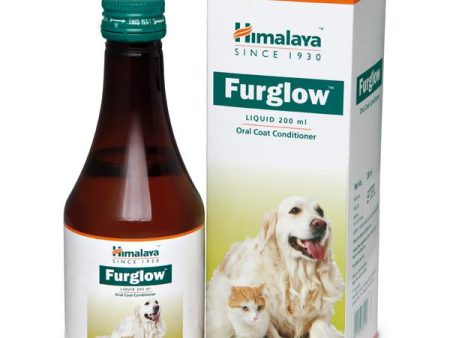 Himalaya Furglow Liquid Skin & Coat Conditioner Tonic Salmon Flavour 200 ml For Cheap