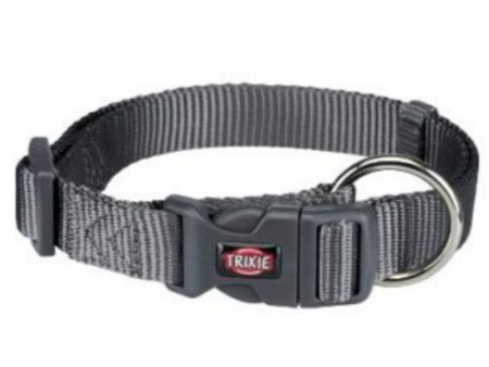 Trixie Premium Semi-Choke Dog Collar Chain 35-50 cm 20mm, Graphite, M - L Supply