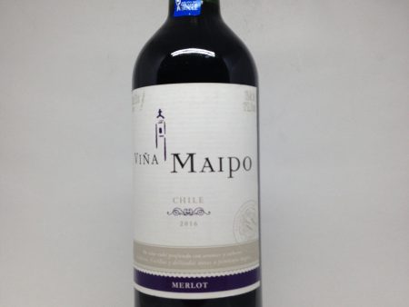 VINO MAIPO MERLOT 750ML Online Sale