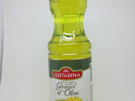 ACEITE GIRASOL Y OLIVA GUSTADINA 1LT on Sale