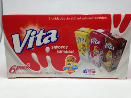 VITA CARTON 6 PACK SABORES SURTIDOS 200ML Discount