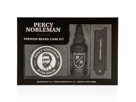 Percy Nobleman Premium Beard Care Kit Barzdos priežiūros rinkinys Online now