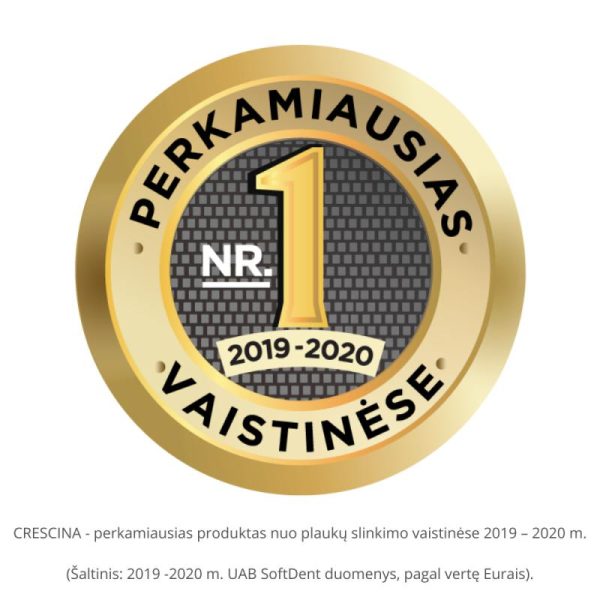 CRESCINA TRANSDERMIC RE-GROWTH HFSC 100% plaukų ataugimą skatinančios ampulės MOTERIMS, 500 stiprumo, 20 vnt. +dovana plaukų šampūnas Online Sale