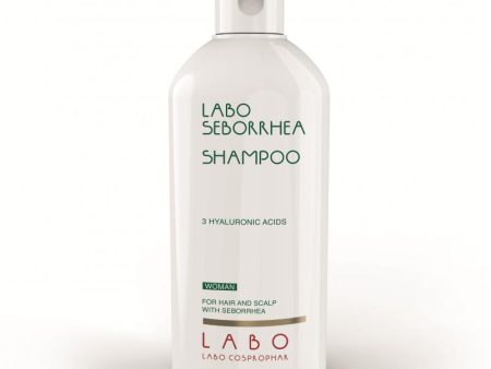 LABO SEBORRHEA šampūnas nuo seborėjos su 3 hialurono rūgštimis MOTERIMS, 200 ml +dovana For Discount