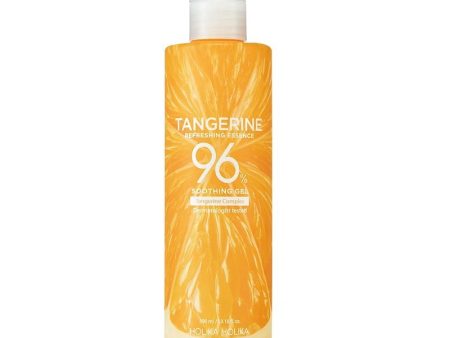 Raminantis ir atgaivinantis mandarinų kvapo gelis kūnui ir veido odai Holika Holika Tangerine Refreshing Essence 96% Soothing Gel HH20019161, 390 ml Online