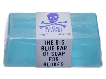 The Bluebeards Revenge The Big Blue Bar of Soap For Blokes Muilas vyrams, 175g Supply