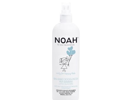 Noah Kids Spray Conditioner Vaikiškas balzamas plaukams su pienu ir cukrumi, 250 ml Hot on Sale