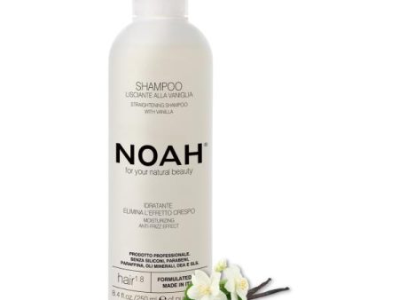 Noah 1.8 Straightening Shampoo With Vanilla Tiesinamasis šampūnas su vanile, 250ml Sale