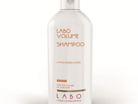 LABO VOLUME šampūnas suteikiantis apimties su 3 hialurono rūgštimis MOTERIMS, 200 ml +dovana Discount